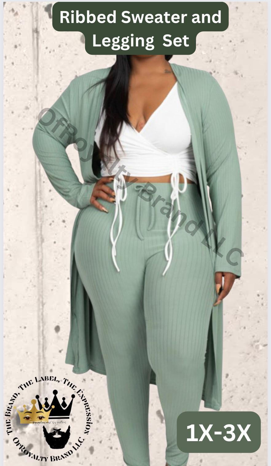 Ribbed Sweater & Legging Set