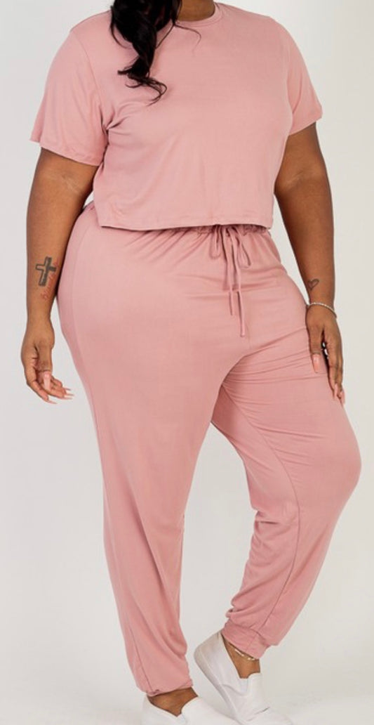 Basically Comfort Set (Plus Size)