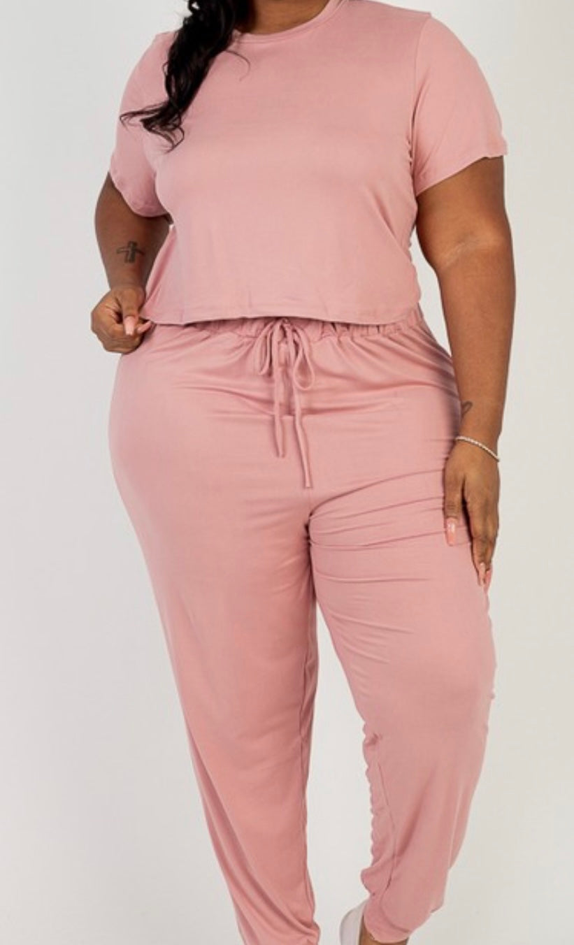 Basically Comfort Set (Plus Size)