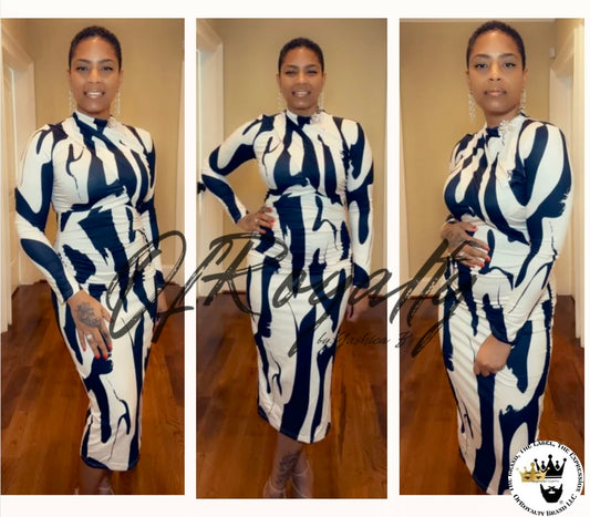 Exotica Dress-Multicolor